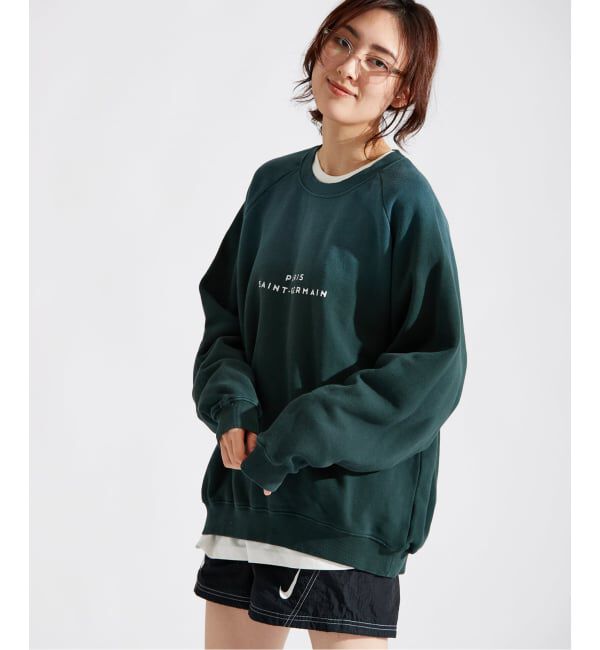 Paris Saint-Germain「【Paris Saint-Germain / パリ・サン＝ジェルマン】JP BACK EMBLEM SWEAT SHIRT」|スウェット・ジャージ|