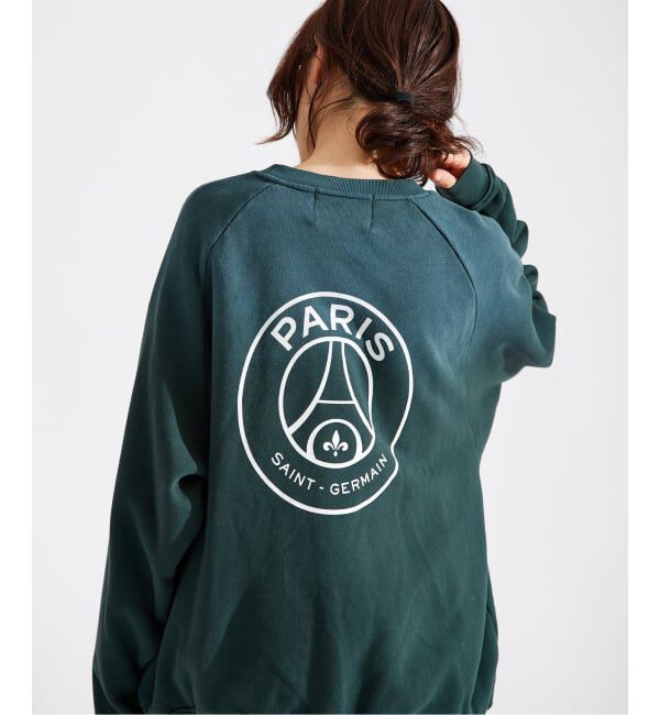 Paris Saint-Germain「【Paris Saint-Germain / パリ・サン＝ジェルマン】JP BACK EMBLEM SWEAT SHIRT」|スウェット・ジャージ|