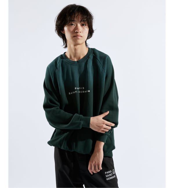 Paris Saint-Germain「【Paris Saint-Germain / パリ・サン＝ジェルマン】JP BACK EMBLEM SWEAT SHIRT」|スウェット・ジャージ|