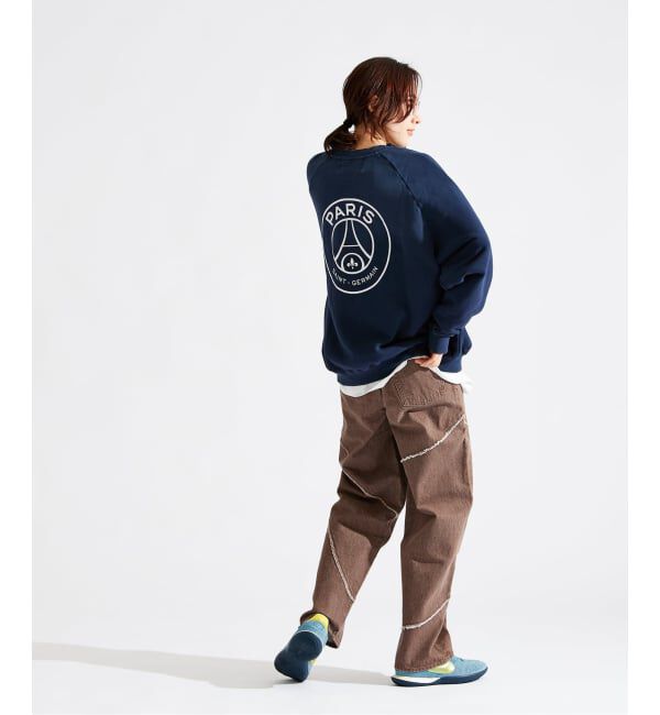 Paris Saint-Germain「【Paris Saint-Germain / パリ・サン＝ジェルマン】JP BACK EMBLEM SWEAT SHIRT」|スウェット・ジャージ|