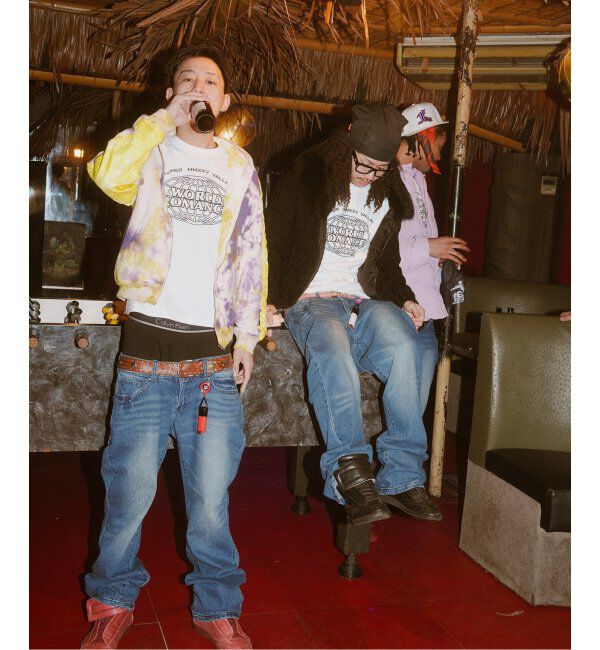 PULP「【VALLAD / バラッド &times; LONER】 ファニースティッチ ジーンズ」|デニム|