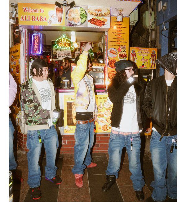 PULP「【VALLAD / バラッド &times; LONER】 ファニースティッチ ジーンズ」|デニム|