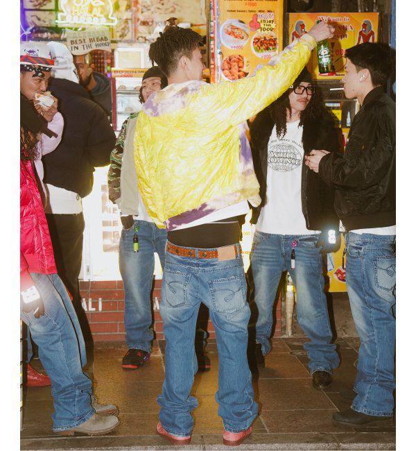 PULP「【VALLAD / バラッド &times; LONER】 ファニースティッチ ジーンズ」|デニム|