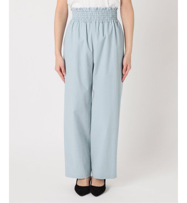 JOURNAL STANDARD「《追加4》【撥水/接触冷感/洗える/UVカット】リネンナイロンストレッチワイドパンツ」|その他|