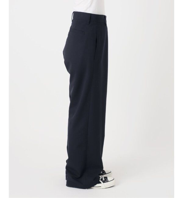 JOURNAL STANDARD「【FOLL / フォル】wool poly loose work pants」|スラックス|