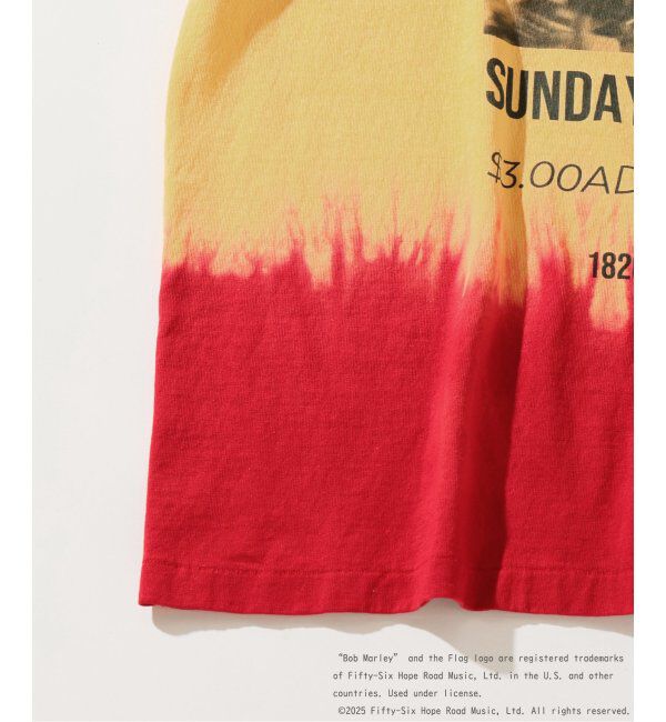 JOURNAL STANDARD relume「BOB MARLEY / ボブ・マーリー 別注 フェードプリントTシャツ」|Tシャツ・カットソー|
