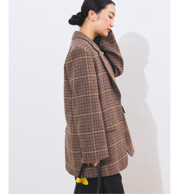 journal standard L'essage「シェットランドウールチェックジャケット」|テーラードジャケット|