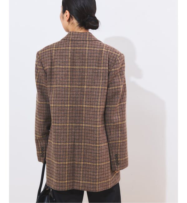 journal standard L'essage「シェットランドウールチェックジャケット」|テーラードジャケット|