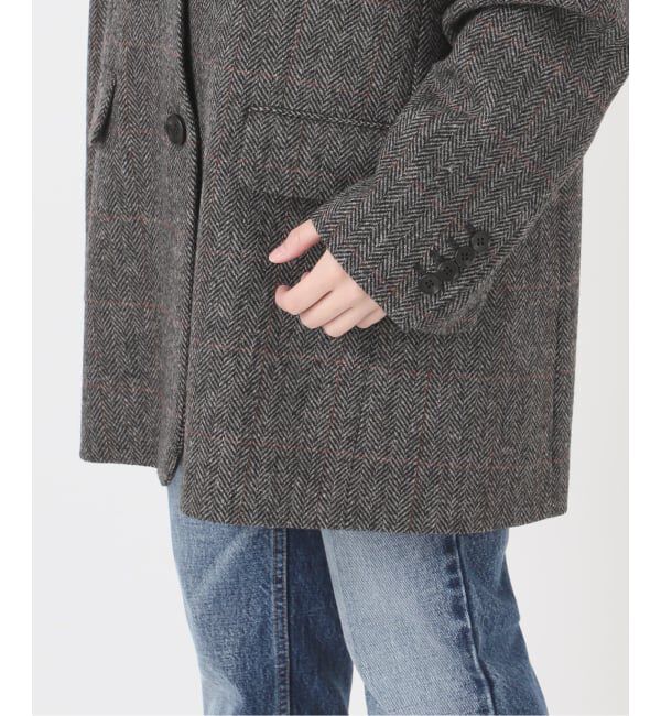 journal standard L'essage「シェットランドウールチェックジャケット」|テーラードジャケット|
