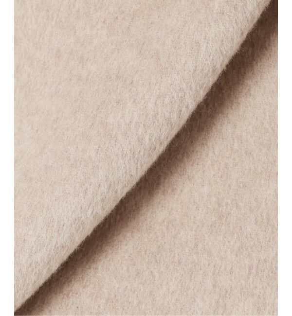 JOURNAL STANDARD relume「《追加》スーパーファインビーバークルーネックコート」|ノーカラーコート|