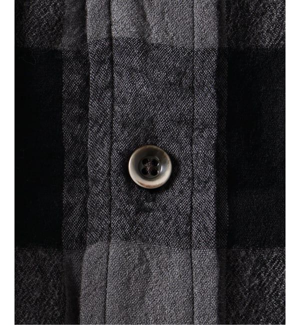 J.S.Homestead「J.S.Homestead / バッファロー プレイド スタンド ウールシャツ」|シャツ・ブラウス|