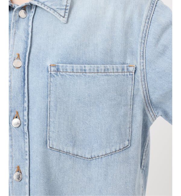 journal standard L'essage「【AGOLDE / エーゴールドイー】JUNA SHIRT IN INTERVAL：デニムシャツ」|シャツ・ブラウス|