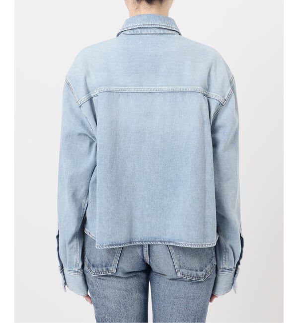 journal standard L'essage「【AGOLDE / エーゴールドイー】JUNA SHIRT IN INTERVAL：デニムシャツ」|シャツ・ブラウス|