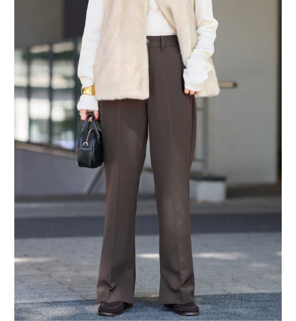 JOURNAL STANDARD relume「ダブルクロスフレアイージー」|スラックス|