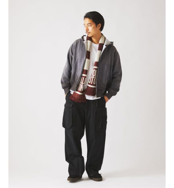 JOURNAL STANDARD relume「ダブルフェイス ワッフル ジップパーカー」|パーカー|