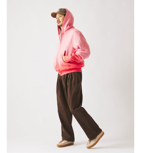 JOURNAL STANDARD relume「ダブルフェイス ワッフル ジップパーカー」|パーカー|