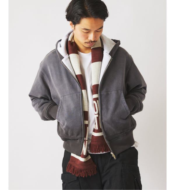 JOURNAL STANDARD relume「ダブルフェイス ワッフル ジップパーカー」|パーカー|