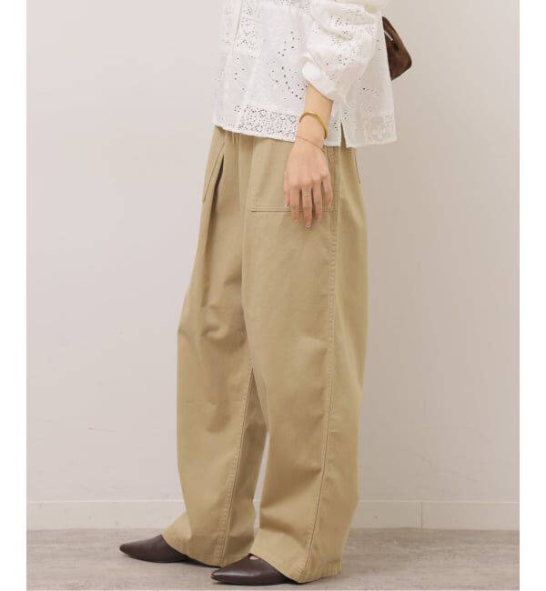 JOURNAL STANDARD relume「《予約》［26SS新作］ギャザーワイドベイカー」|カーゴ|