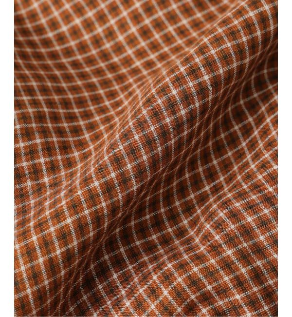 JOURNAL STANDARD「《予約》チェック ソフト リネン シャツ」|シャツ・ブラウス|