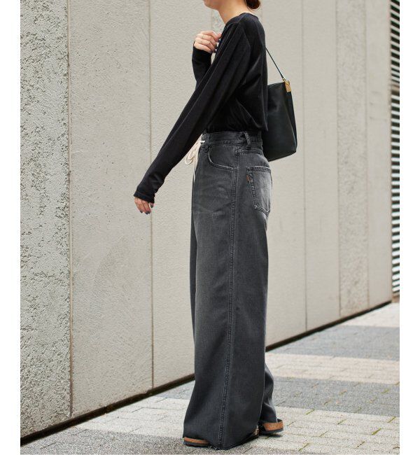 Spick and Span「5 1/2 SOFT DRAWSTRINGDENIM」|デニム|