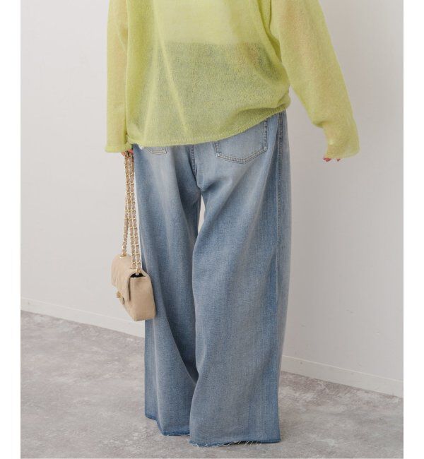 Spick and Span「5 1/2 SOFT DRAWSTRINGDENIM」|デニム|