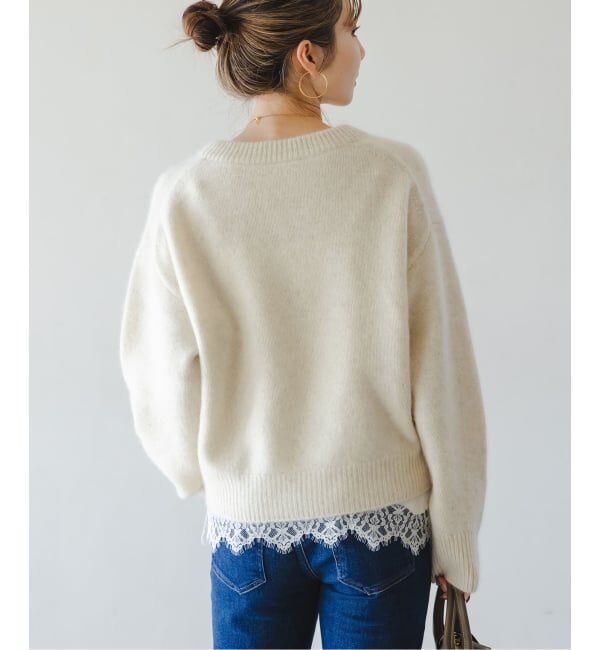 NOBLE「YAKクルーネックプルオーバー」|ニット・セーター|