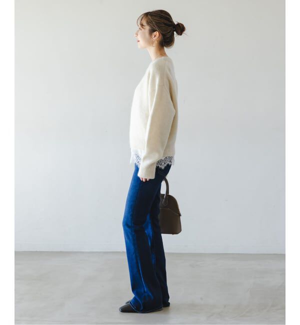 NOBLE「YAKクルーネックプルオーバー」|ニット・セーター|