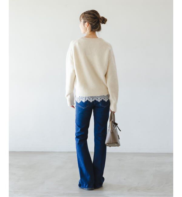 NOBLE「YAKクルーネックプルオーバー」|ニット・セーター|