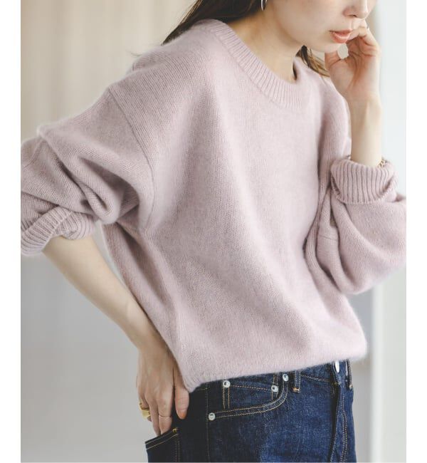 NOBLE「YAKクルーネックプルオーバー」|ニット・セーター|
