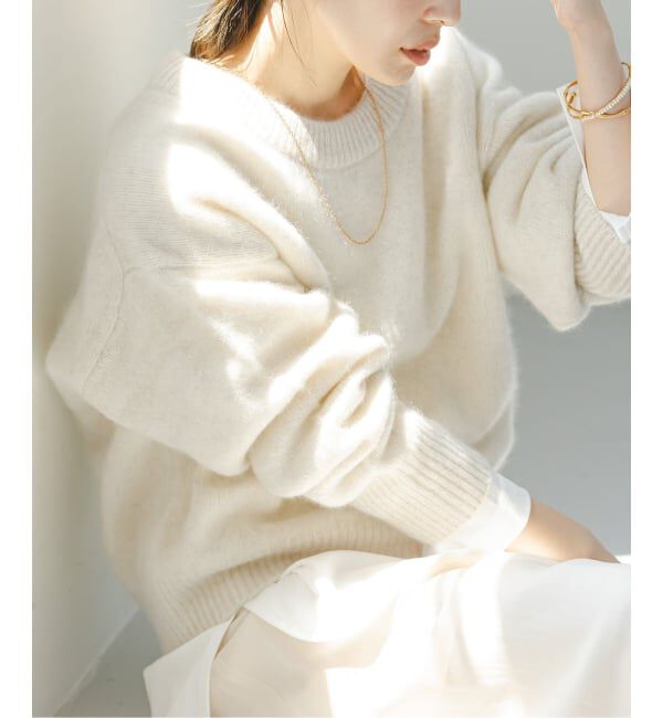 NOBLE「YAKクルーネックプルオーバー」|ニット・セーター|
