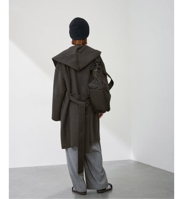 FRAMeWORK「SUPER160'sフーディショートコート」|その他|