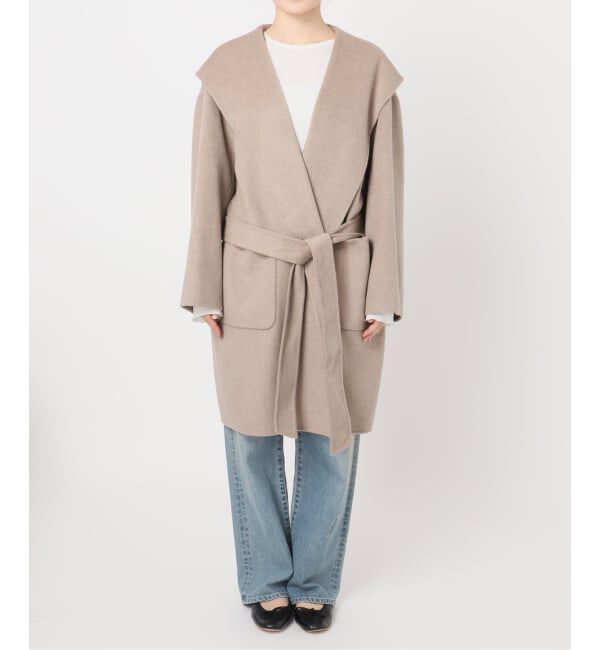 FRAMeWORK「SUPER160'sフーディショートコート」|その他|