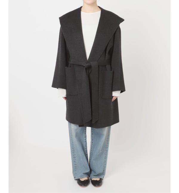 FRAMeWORK「SUPER160'sフーディショートコート」|その他|