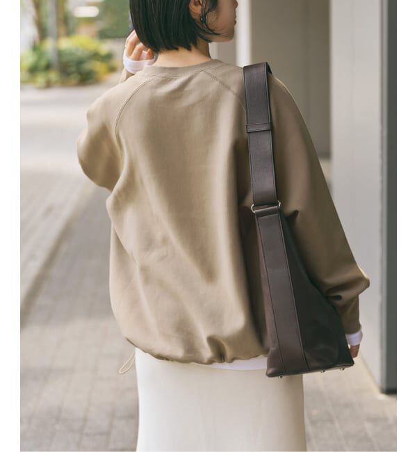 Spick and Span「ダンボールヘムギャザープルオーバー」|Tシャツ・カットソー|