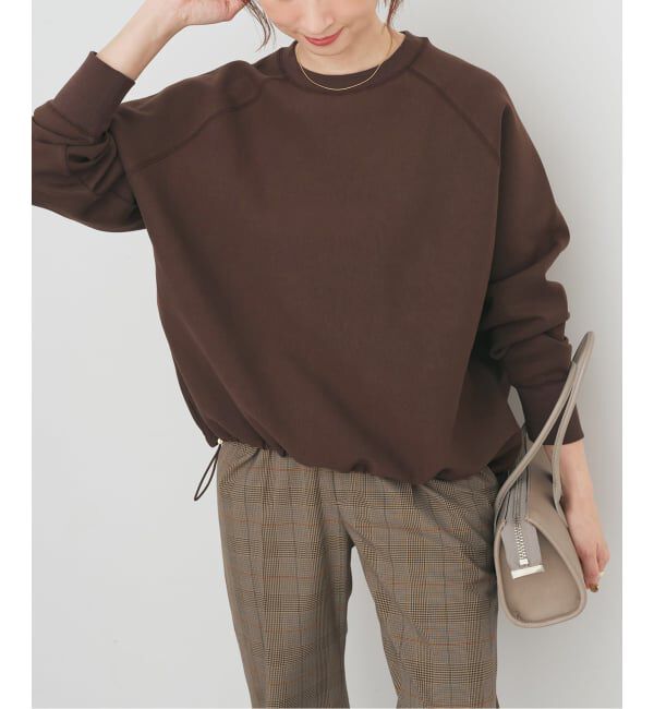 Spick and Span「ダンボールヘムギャザープルオーバー」|Tシャツ・カットソー|