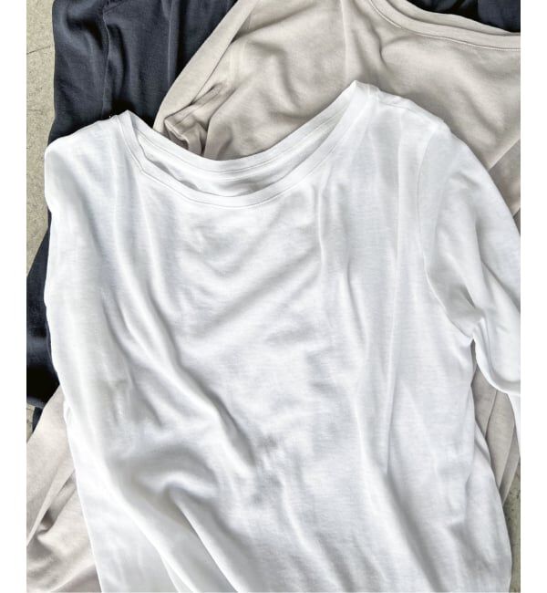 Spick and Span「《追加3》シアーボートネックプルオーバー」|Tシャツ・カットソー|