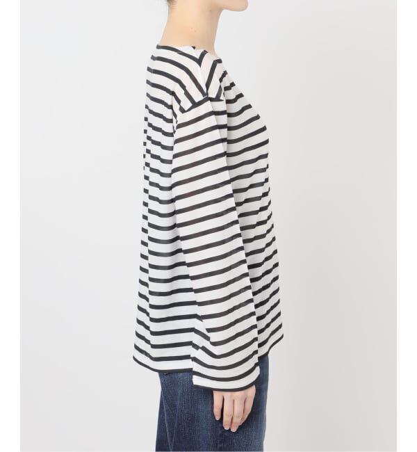 Spick and Span「《予約》シアーボーダーTシャツ」|Tシャツ・カットソー|