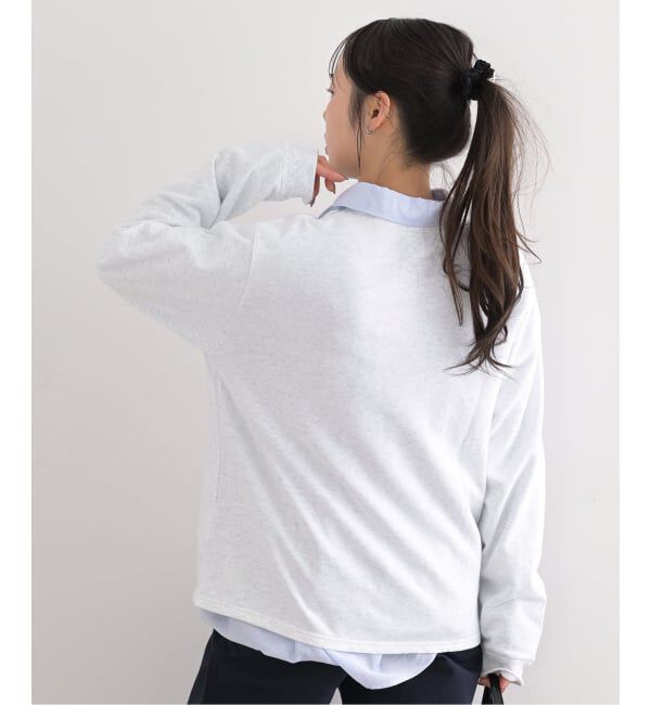 U by SPICK&SPAN「《予約》ロングスリーブライトスウェット」|Tシャツ・カットソー|