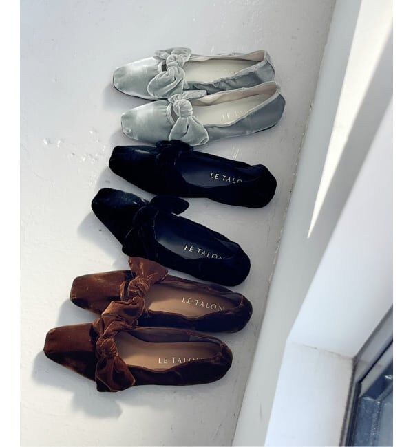  「《追加3》スクエアベルベットリボンフラット」|その他|