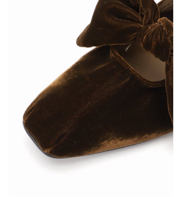  「《追加3》スクエアベルベットリボンフラット」|その他|