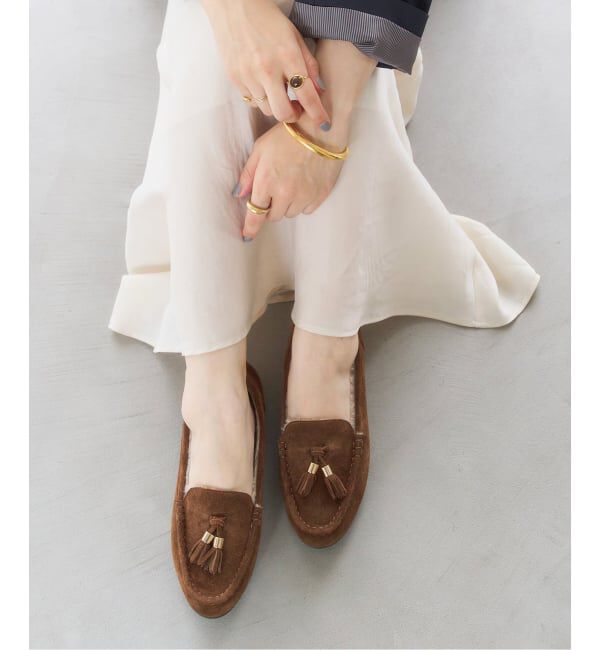  「レザーファータッセルモカシン」|その他|