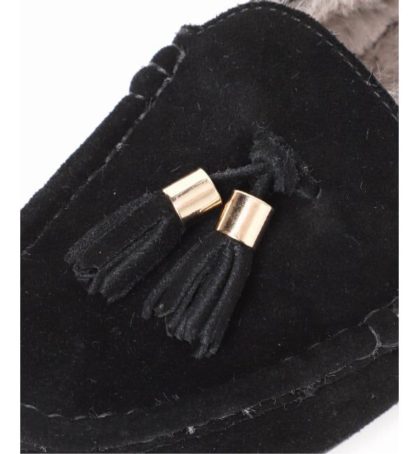  「レザーファータッセルモカシン」|その他|