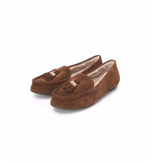  「レザーファータッセルモカシン」|その他|