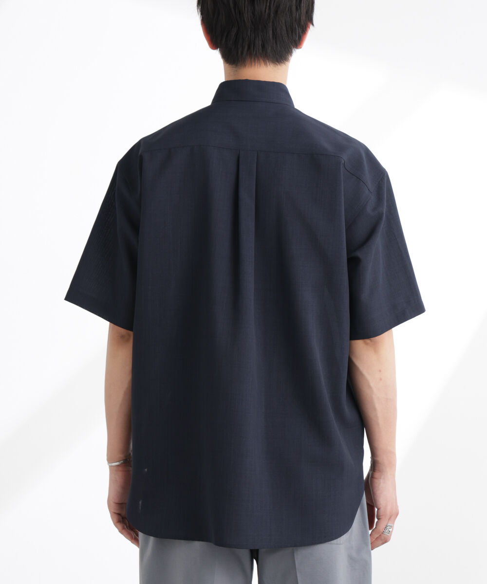 nano･universe「ライトウェイトドライシャツ 半袖(セットアップ可)」|シャツ・ブラウス|