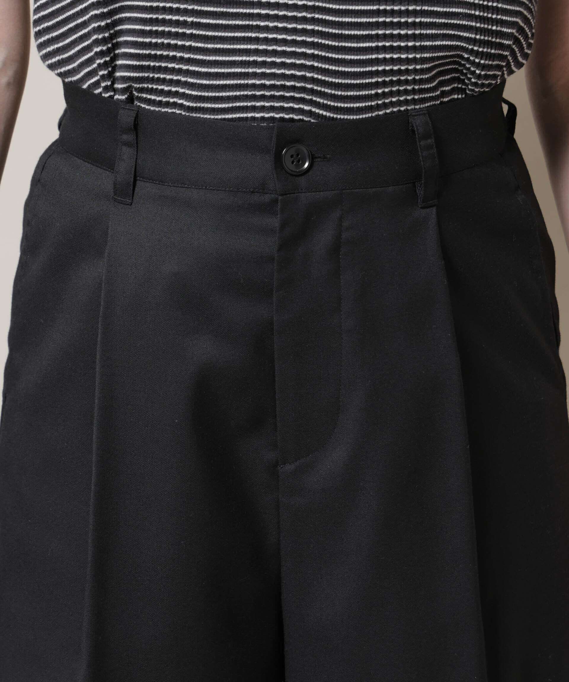 nano･universe「ワンタックショートパンツ(セットアップ可)」|チノ|