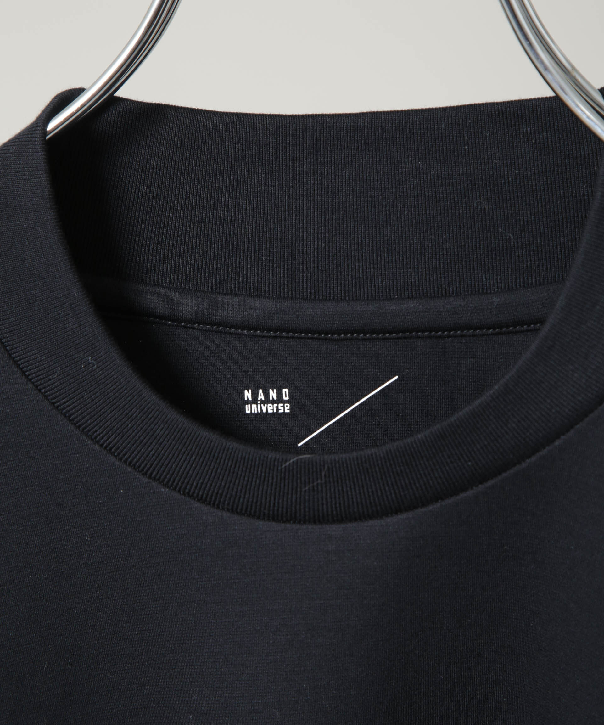 nano･universe「ジャケT(R)  プレミアム クルーネック 長袖」|Tシャツ・カットソー|