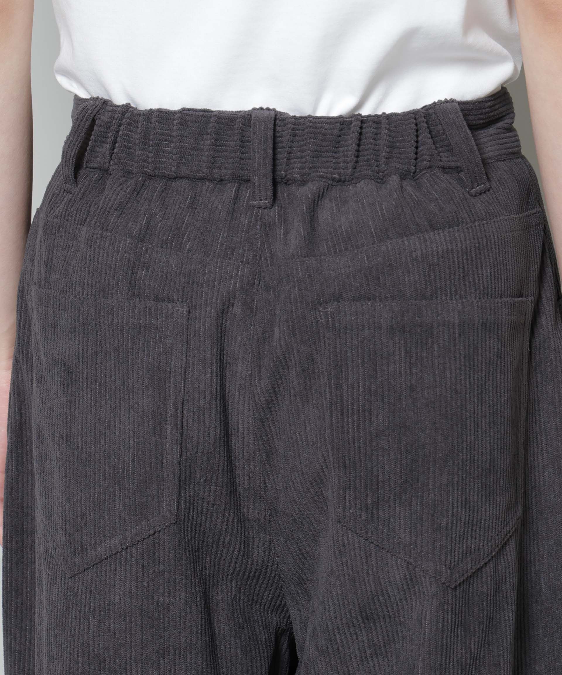 nano･universe「ソフトコーデュロイストレートパンツ」|チノ|