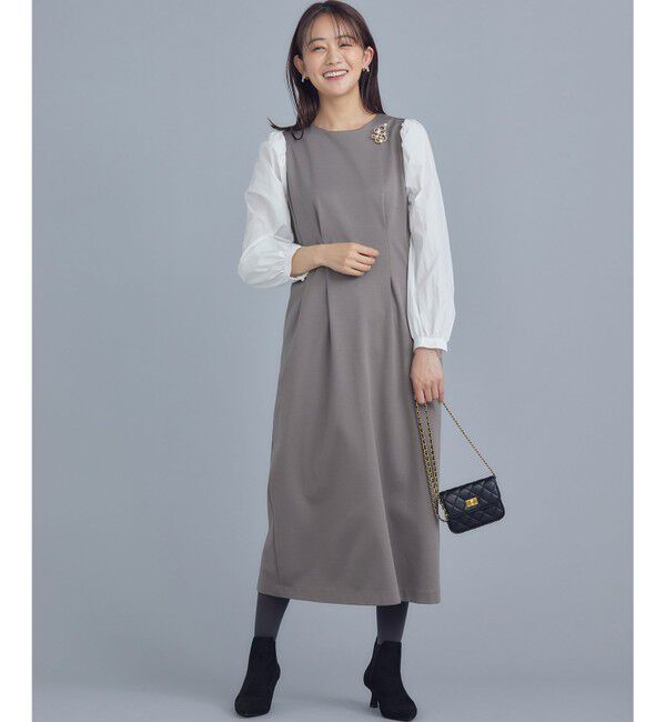 組曲「シャツスリーブポンチ ワンピース」|ワンピース|