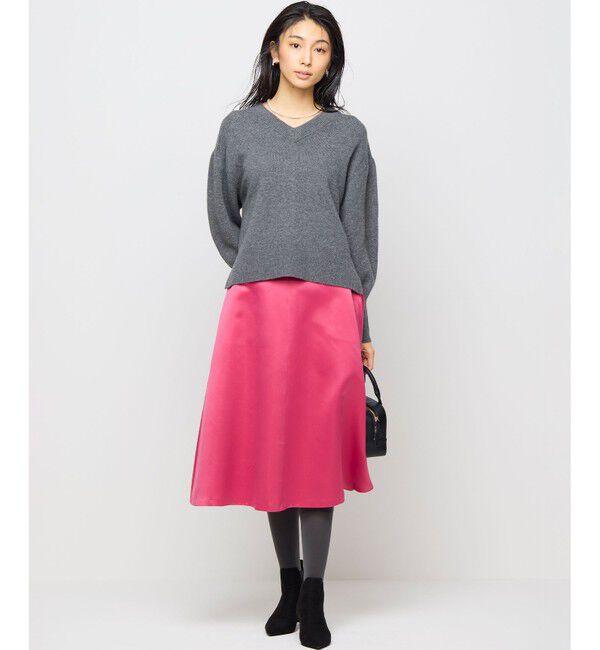 組曲「【8色展開・手洗い可】ウールカシミヤミックス Vネックニット」|ニット・セーター|