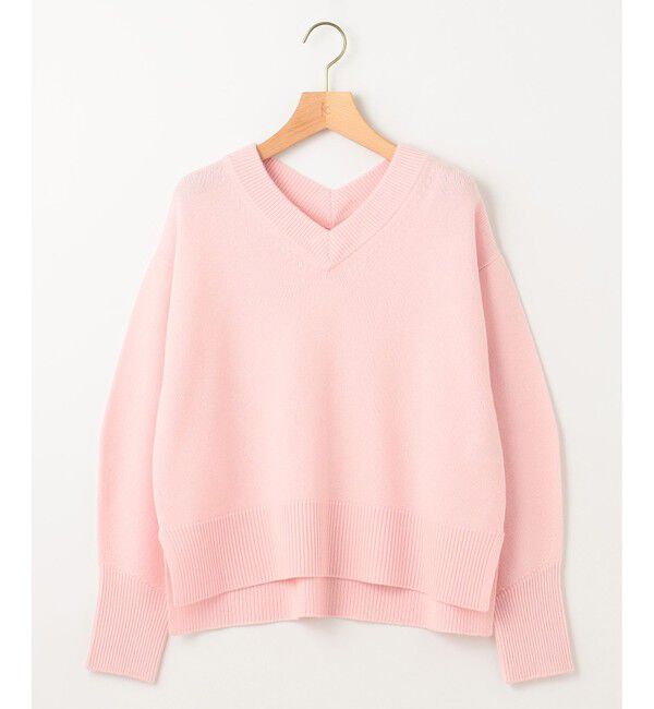 組曲「【8色展開・手洗い可】ウールカシミヤミックス Vネックニット」|ニット・セーター|